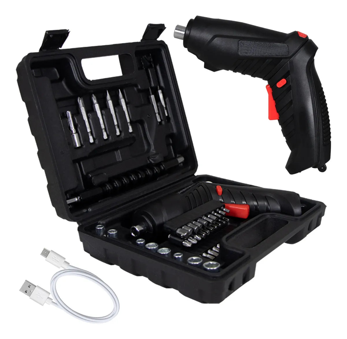 Destornillador x46 Piezas Recargable